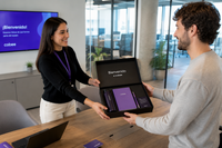 Caso de éxito de Welcome Pack personalizado para nuevos empleados